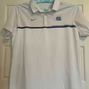 Nike Dri-Fit Men's North Carolina Tar Heels UNC XL Polo - EUC